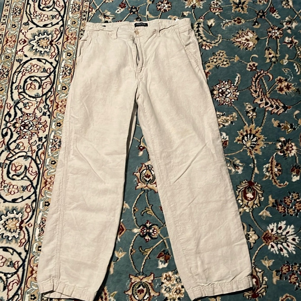 Nautica Light Beige/Tan Men's Casual Pants